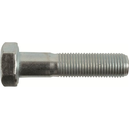 NEWPORT FASTENERS Class 8.8, M24-1.50 Hex Head Cap Screw, Zinc Plated Steel, 100 mm L, 10 PK 202276-10